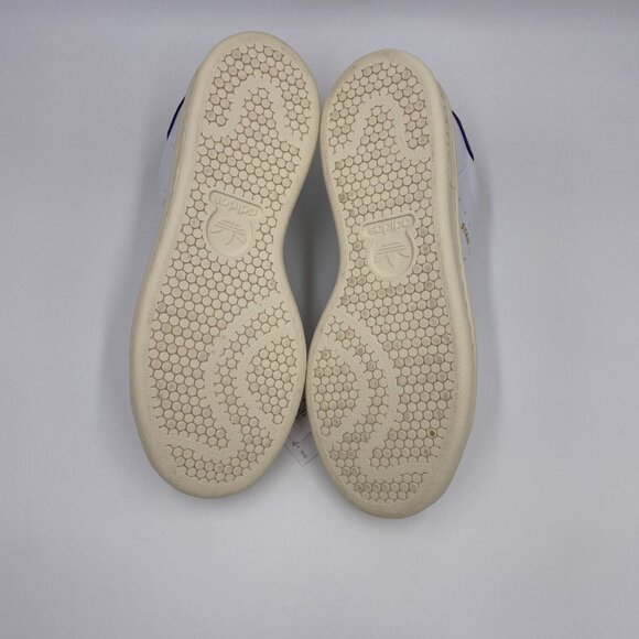 adidas Stan Smith Lux White / Purple Women's Shoes - Picture 6 of 8